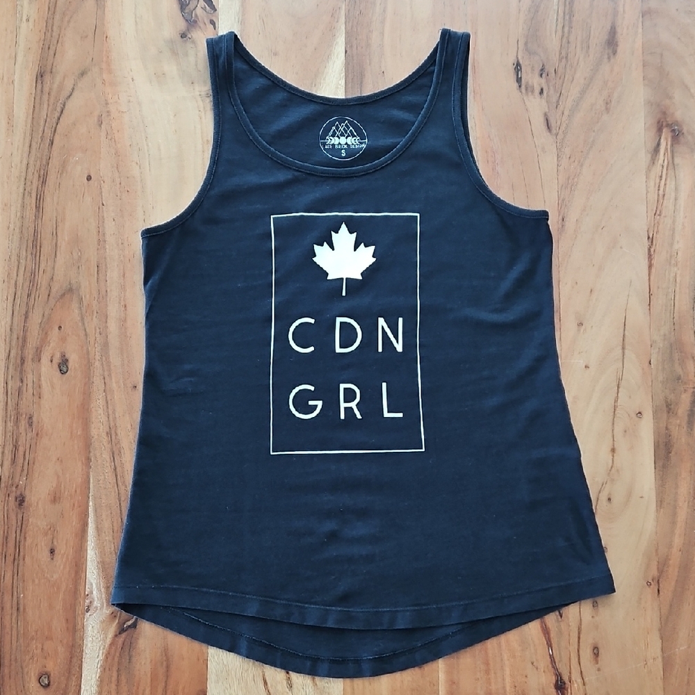 Canadian Girl Tank Top, Size S